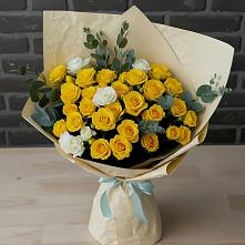 Букет цветов из:  Розы в Воронцовке