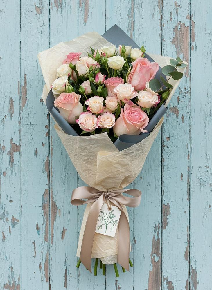 Букет цветов из: Розы в Воронцовке