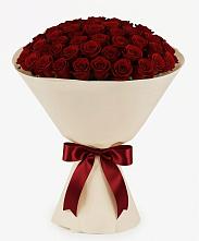Букет 101 Бордовая роза Блэк Бакарра в Воронцовке