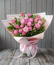 Букет Розовый кустик #REPLACE_PRED# Воронцовке