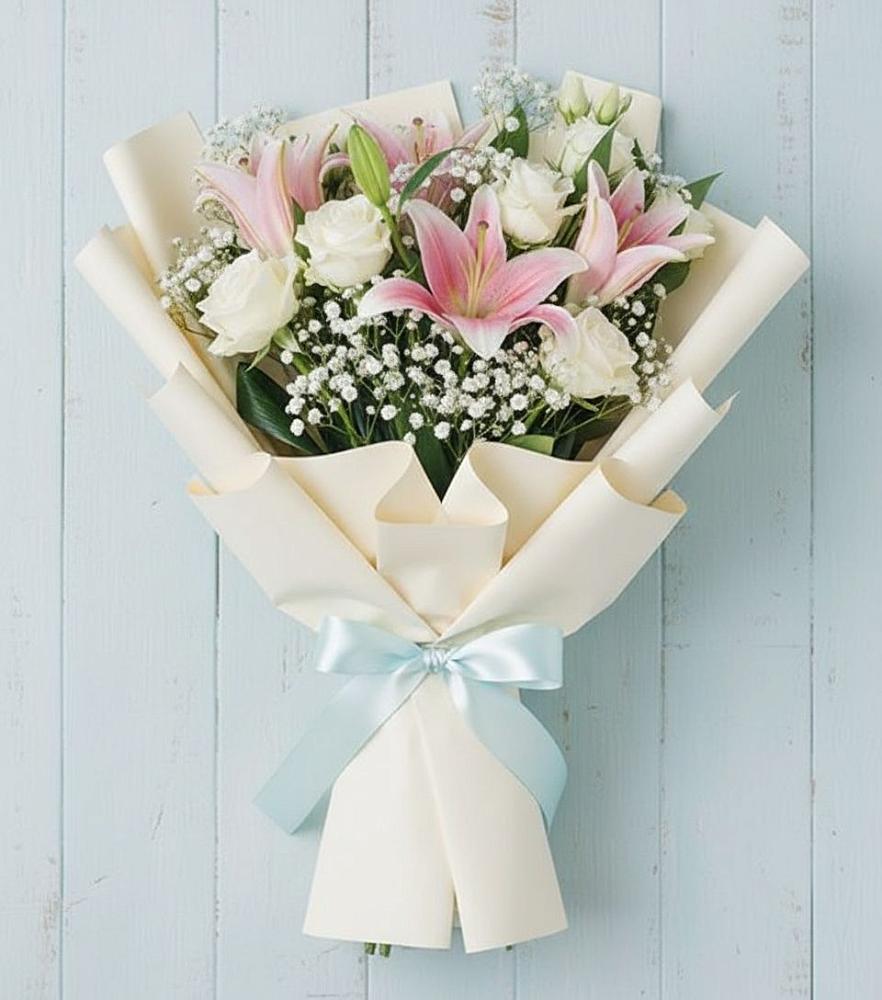 Букет цветов из: Лилии в Воронцовке