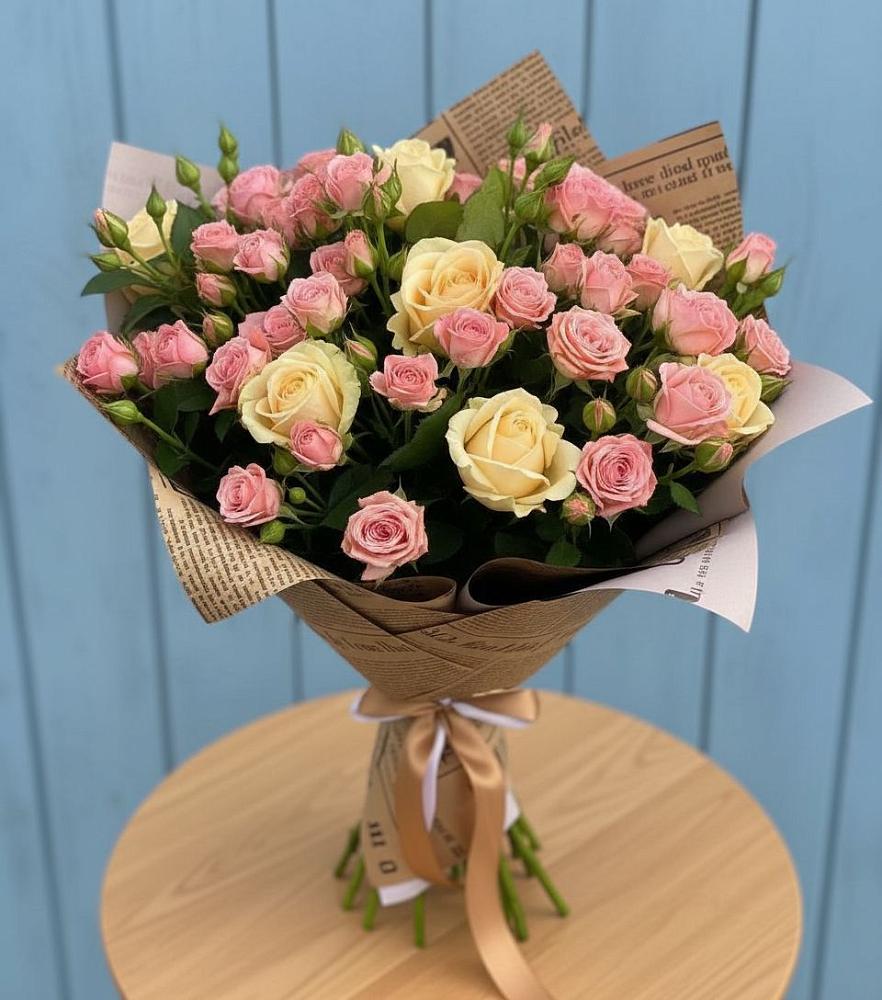 Букет цветов из: Розы в Воронцовке