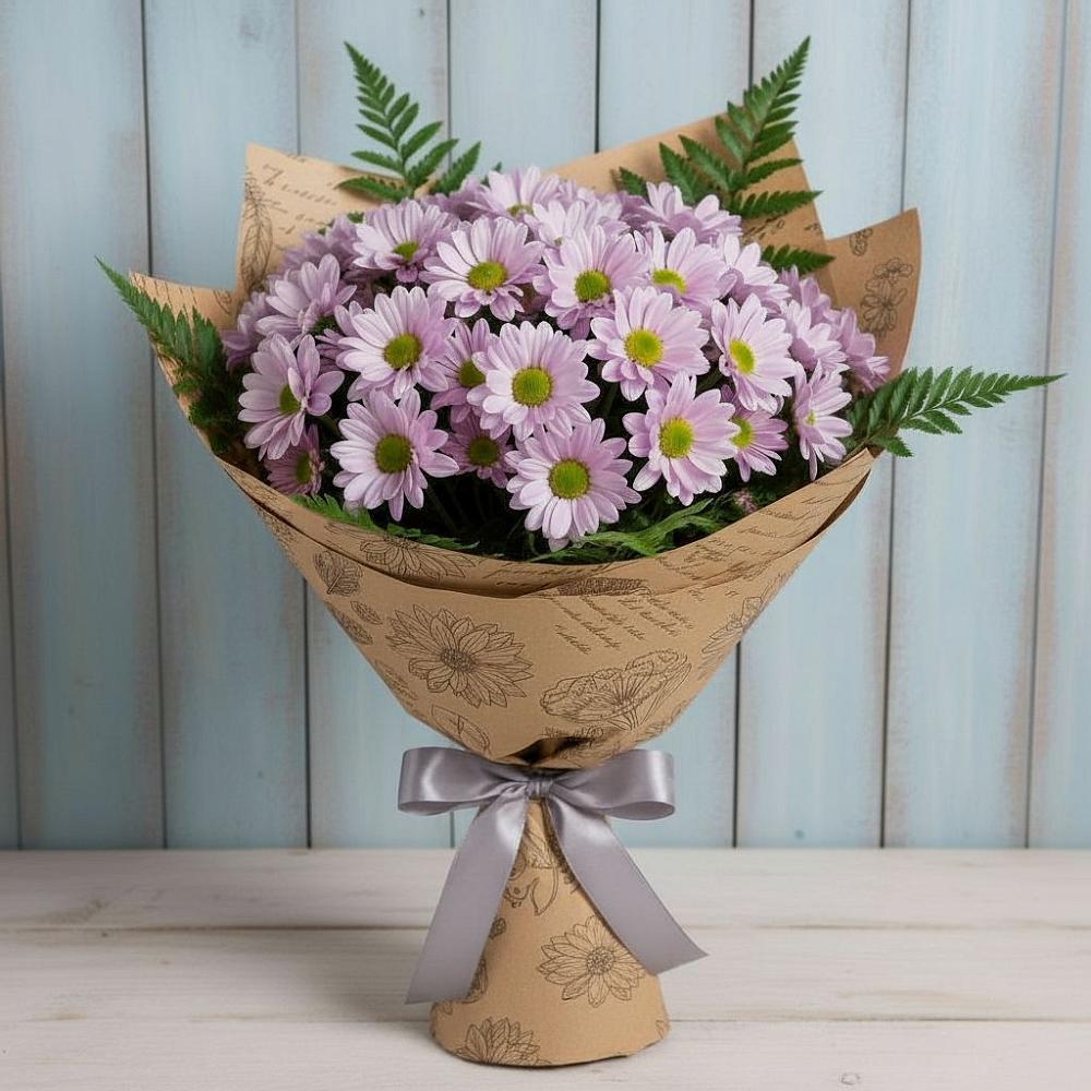 Букет цветов из: Хризантемы в Воронцовке