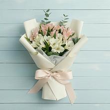Букет цветов из:  Альстромерии в Воронцовке