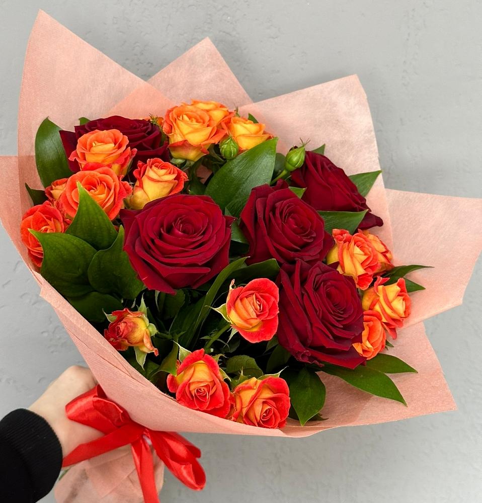 Букет Любовь и восторг в Воронцовке