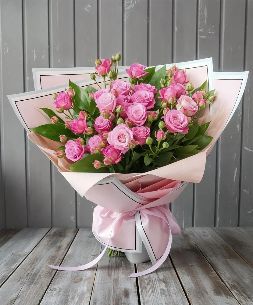 Букет Розовый кустик в Воронцовке