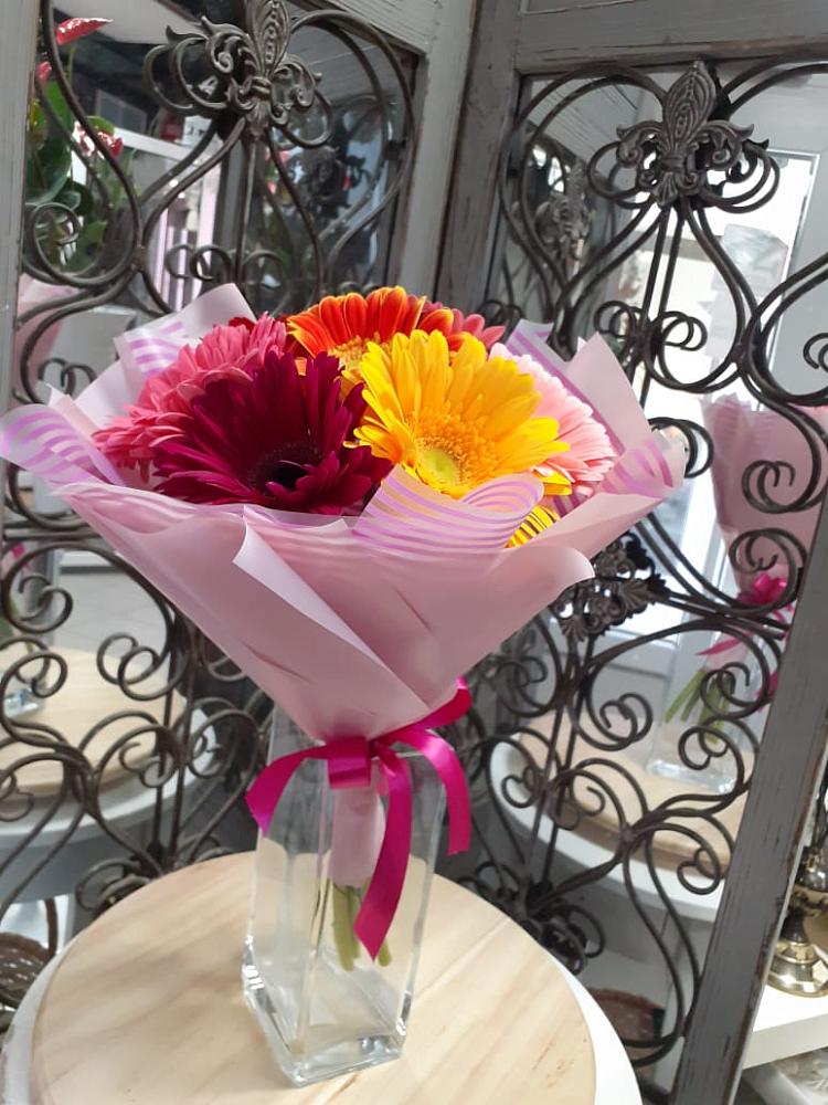 Букет цветов из: Герберы в Воронцовке