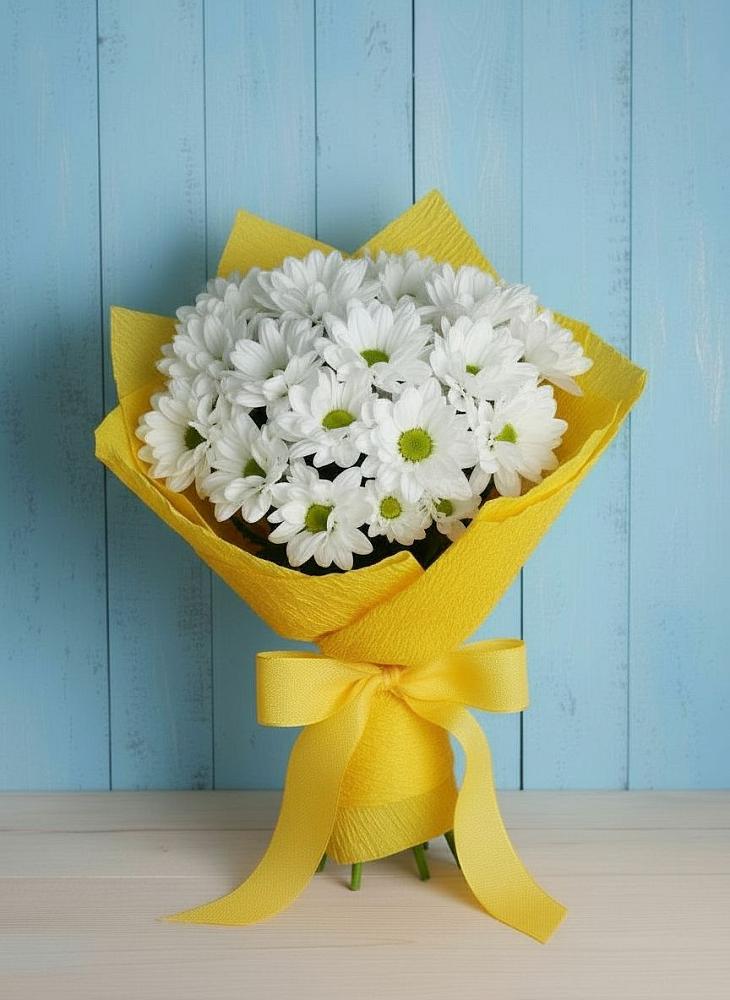 Букет цветов из: Хризантемы в Воронцовке