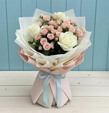 Букет цветов из:  Розы в Воронцовке