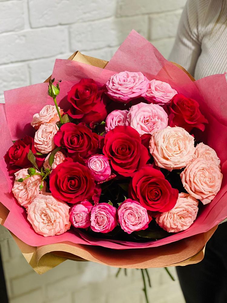 Букет цветов из: Розы в Воронцовке