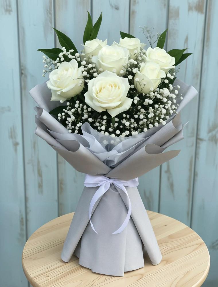 Букет цветов из: Розы в Воронцовке