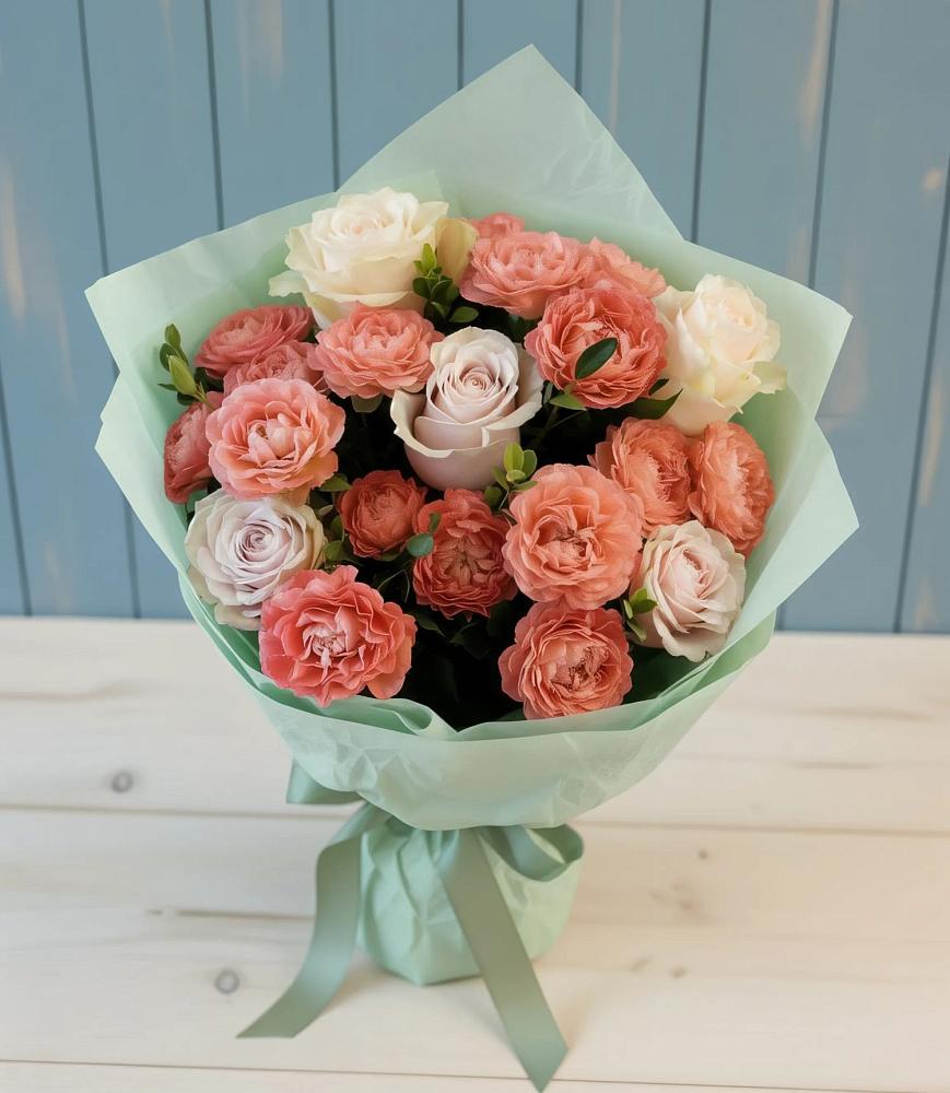 Букет цветов из: Розы в Воронцовке