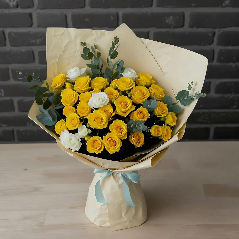 Букет цветов из: Розы в Воронцовке