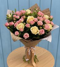Букет цветов из:  Розы в Воронцовке
