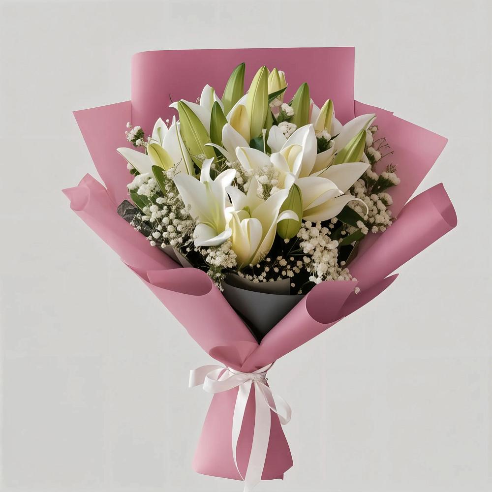 Букет цветов из: Лилии в Воронцовке