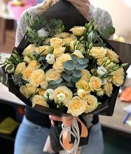 Букет цветов из:  Розы и Лизиантусы #REPLACE_PRED# Воронцовке