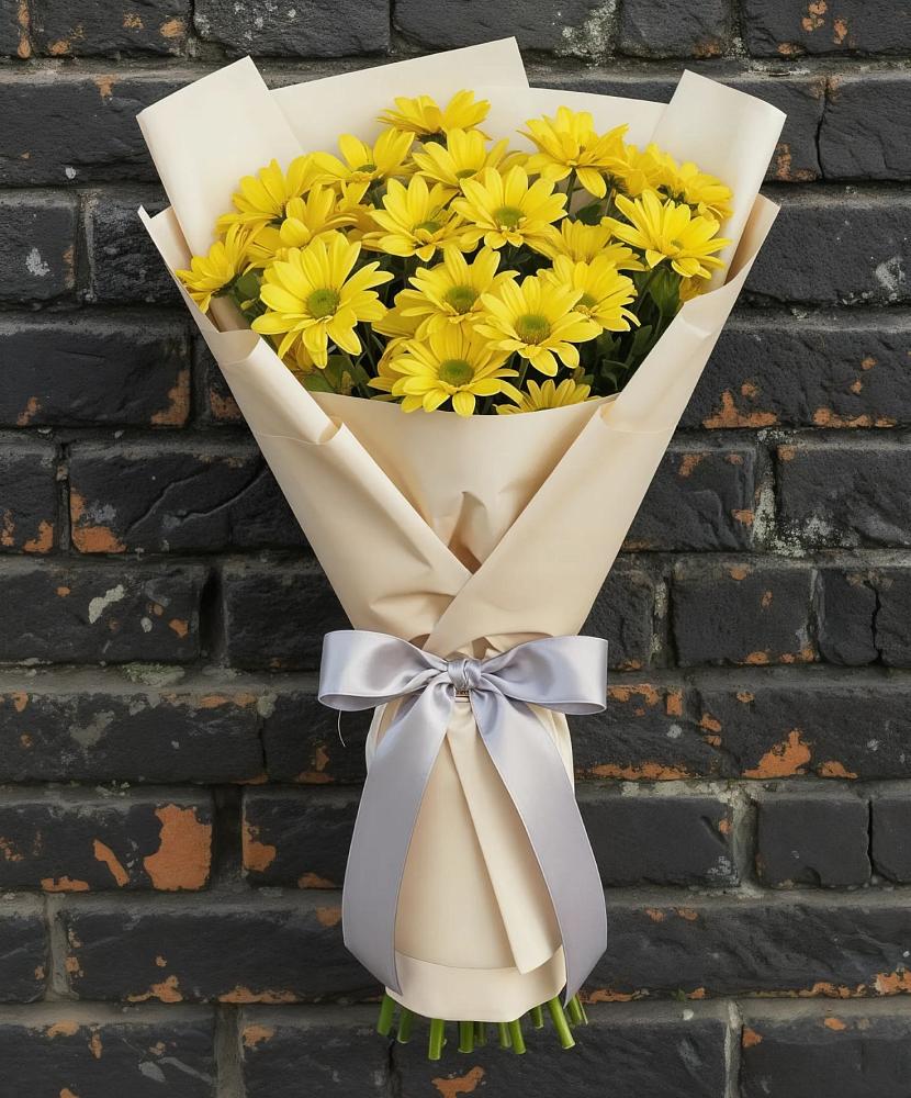 Букет цветов из: Хризантемы в Воронцовке