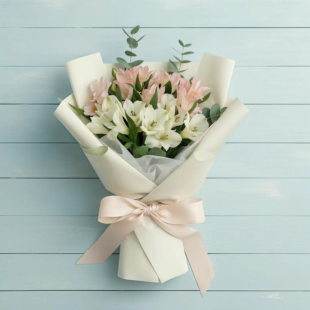 Букет цветов из: Альстромерии в Воронцовке