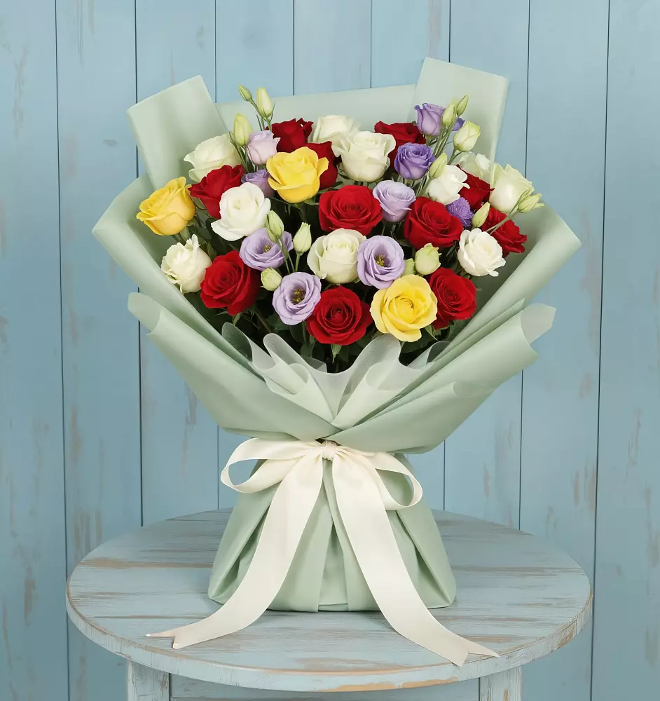 Букет цветов из: Розы в Воронцовке