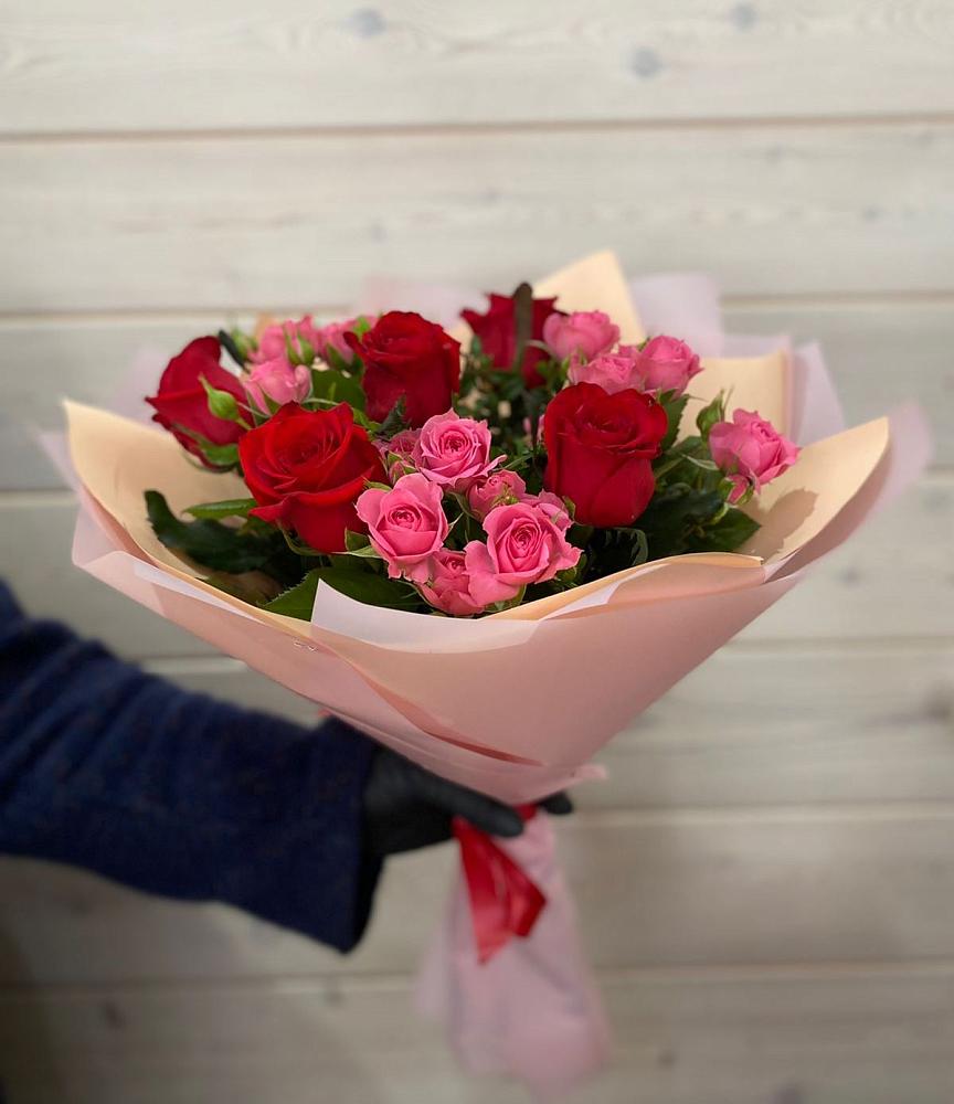 Букет цветов из: Розы в Воронцовке