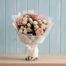 Букет цветов из:  Розы в Воронцовке