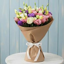 Букет цветов из:  Лизиантусы в Воронцовке