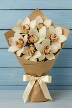 Букет цветов из:  Орхидеи и Розы в Воронцовке